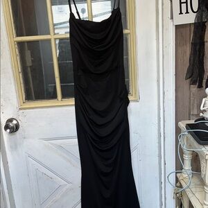 NWT Elegant Black Evening Dress by eynmin